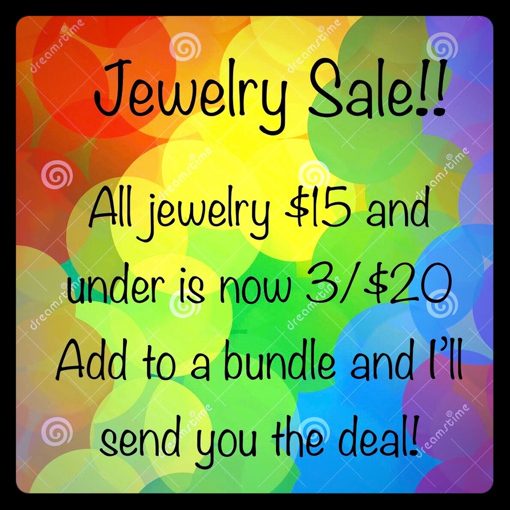 🌈🌈Sale! Jewelry $15 or less is now 3/$20!! 🌈🌈